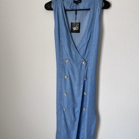 JLUXLABEL Blue Midi Dress - Picture 3 of 5